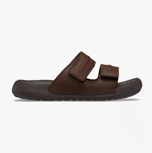 Crocs Crocs YUKON VISTA II LR Mens Sandals Espresso - Shuperb