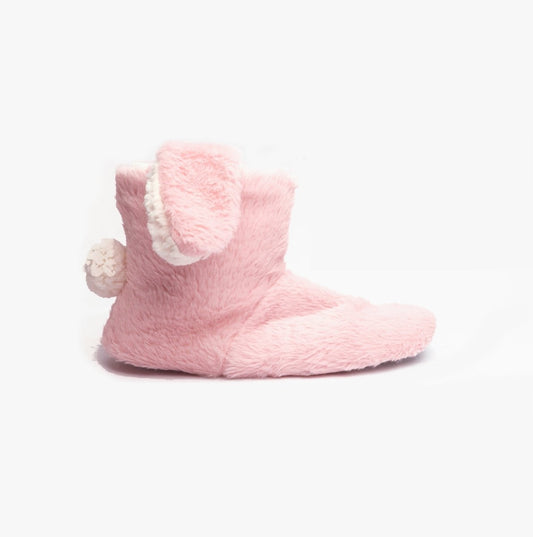 Divaz FLOPSY Girls Novelty Boot Slippers Pink - Shuperb