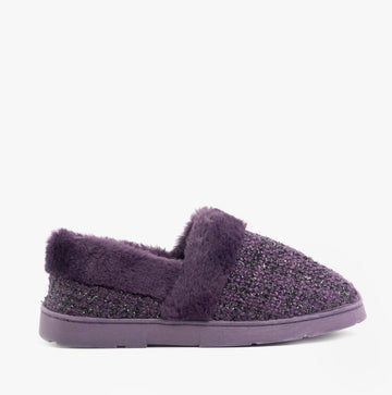 Dr Keller AVON Womens Slippers Purple - Shuperb