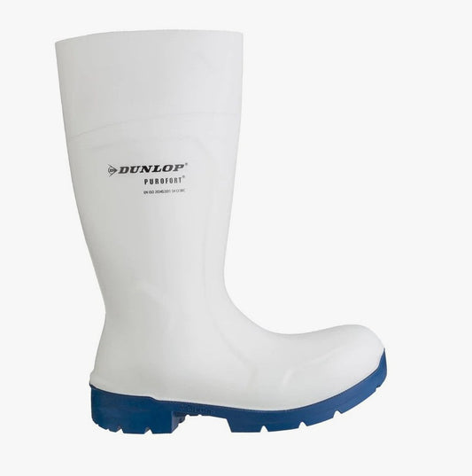 Dunlop FOOD PRO Unisex Safety Wellington Boots White