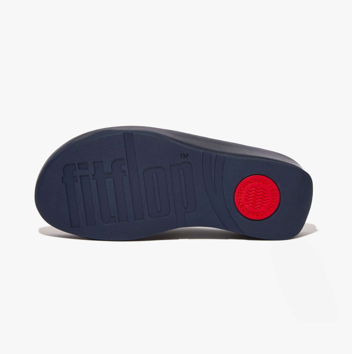 FitFlop SHUV TWO - BAR Womens Slides Midnight Navy - Shuperb