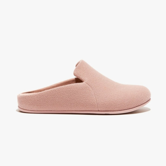 FitFlop CHRISSIE II HAUS FELT Ladies Slippers Rose - Shuperb