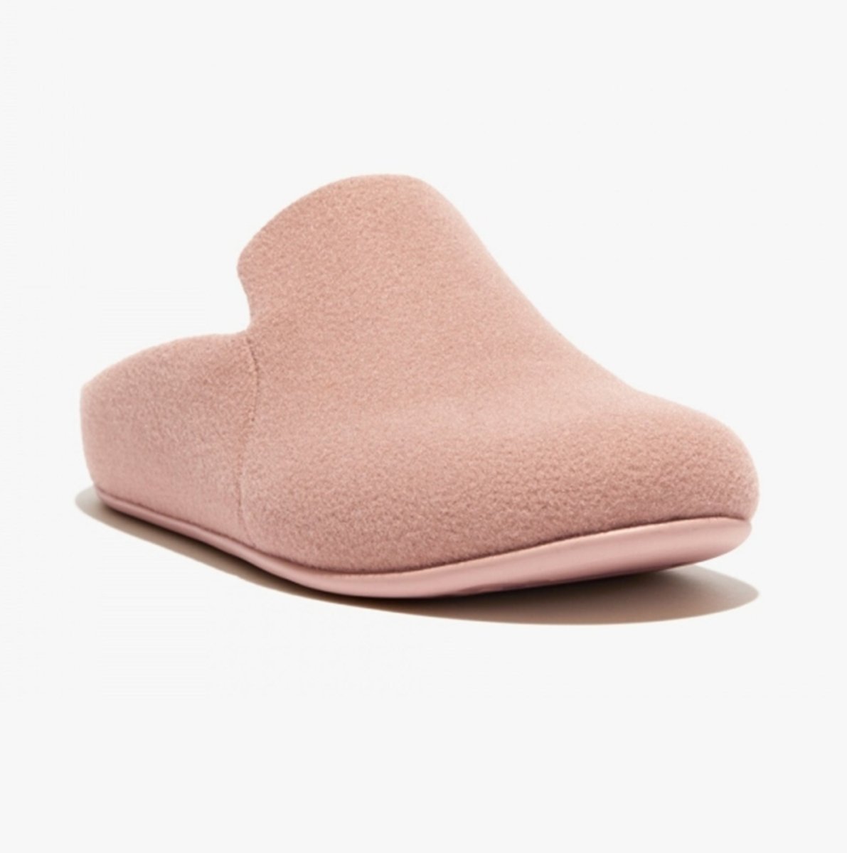 FitFlop CHRISSIE II HAUS FELT Ladies Slippers Rose - Shuperb