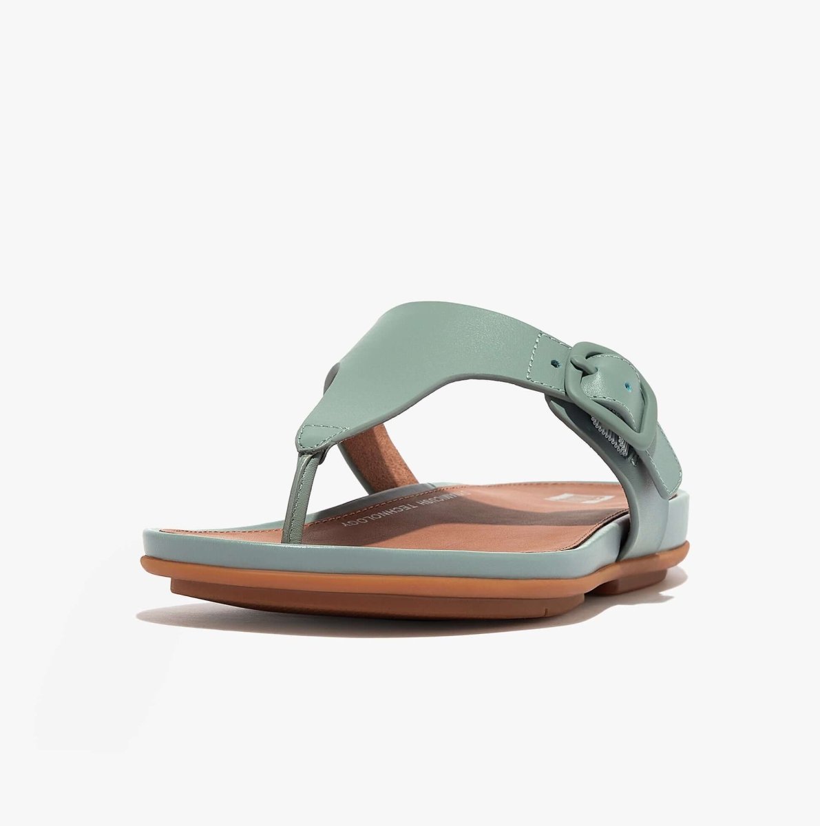 FitFlop GRACIE BUCKLE TOE - POST Womens Sandals Cool Blue - Shuperb