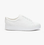 RALLY Ladies Leather Trainers Urban White