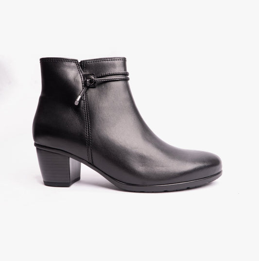 Gabor ELA Womens Ankle Boots Black - Shuperb