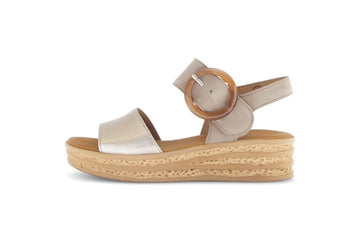 Gabor Gabor ANDRE Womens Sandals Beige - Shuperb