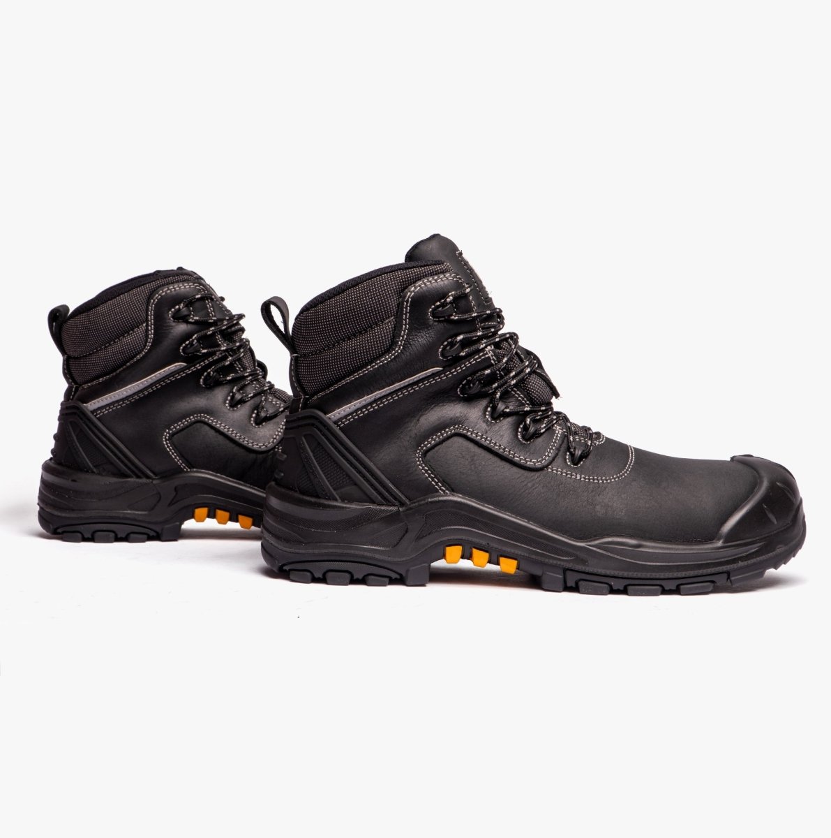 Grafters M426A Mens Safety Boots Black - Shuperb