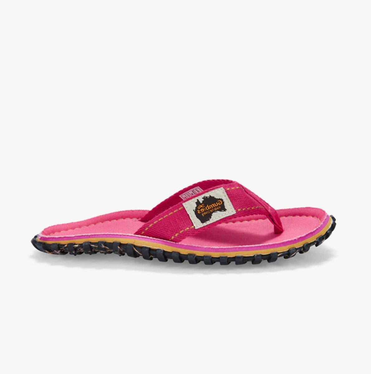 Gumbies ISLANDER Unisex Flip - Flops Classic Pink - Shuperb