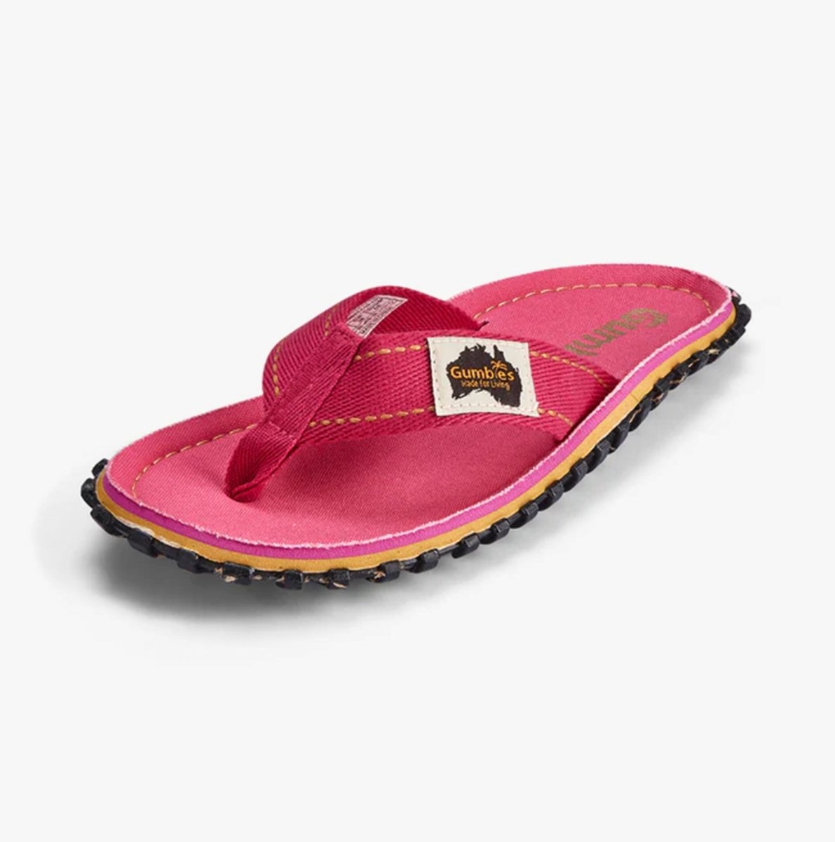 Gumbies ISLANDER Unisex Flip - Flops Classic Pink - Shuperb