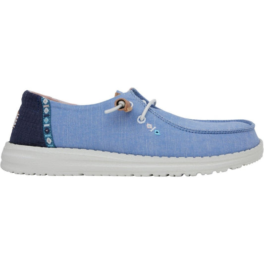 HEYDUDE WENDY Womens Shoes Blue - Shuperb