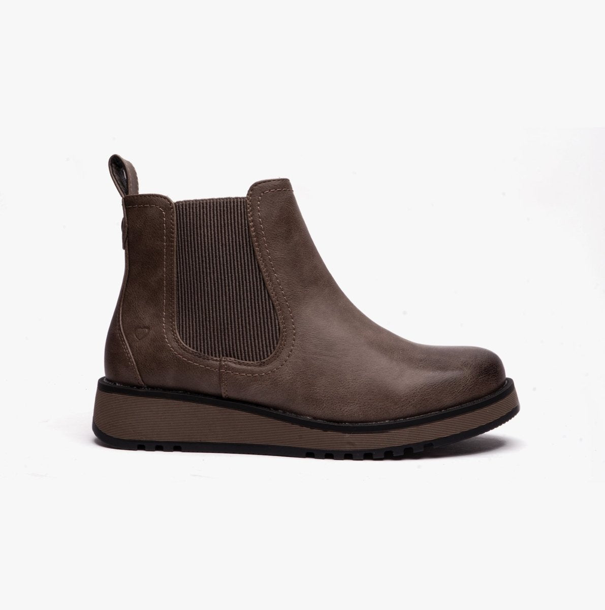 Heavenly Feet NEW ROLO2 Womens Chelsea Boots Earth - Shuperb