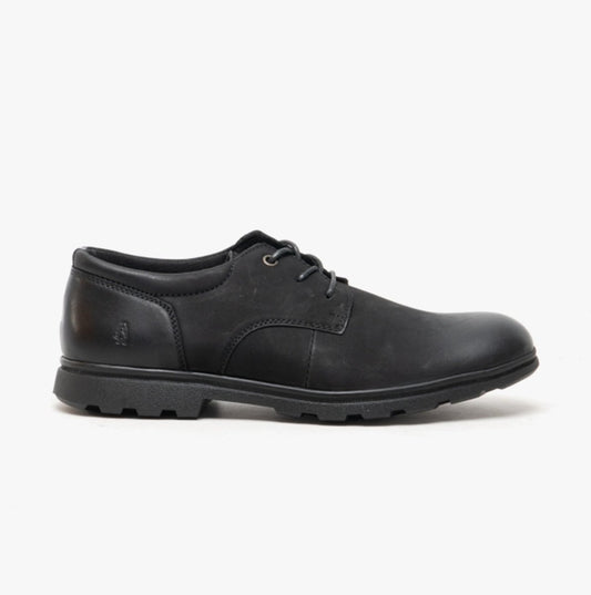 Hush Puppies TREVOR Mens Shoes Black - Shuperb