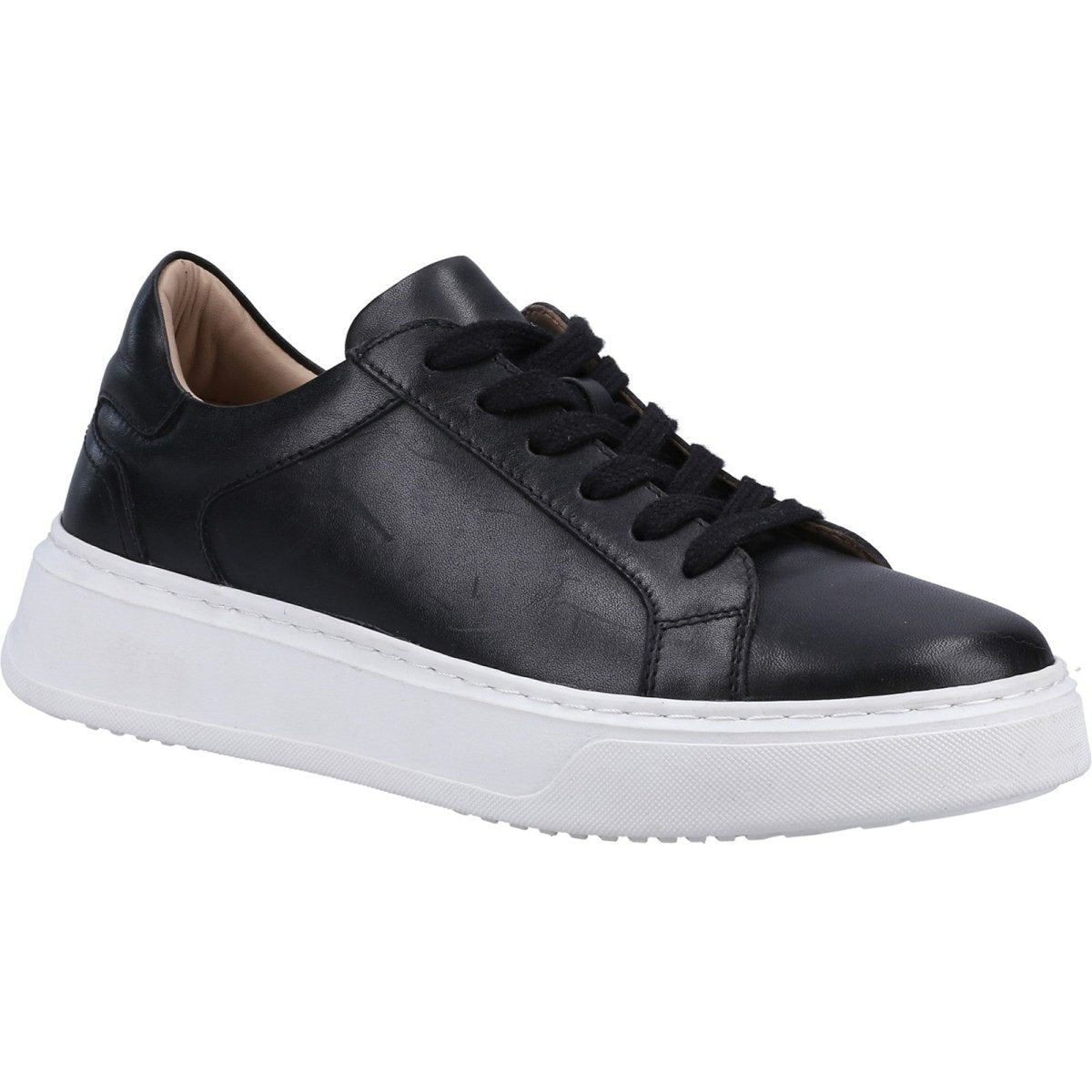 Hush Puppies CAMILLE Womens Trainers Black - Shuperb