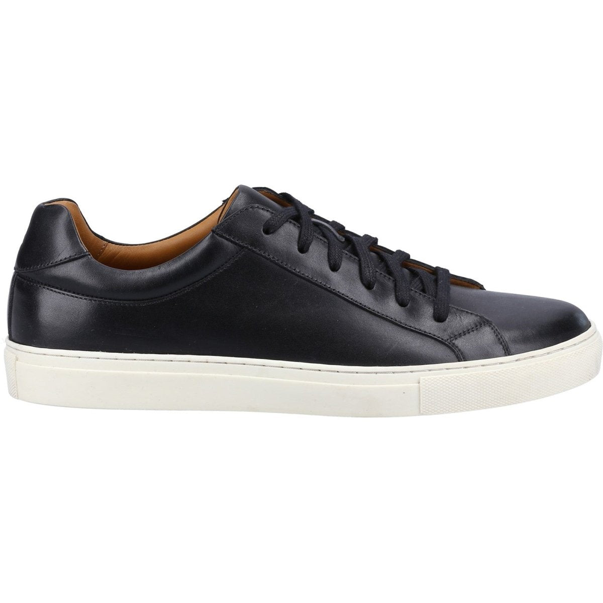 Hush Puppies COLTON Mens Trainers Black - Shuperb