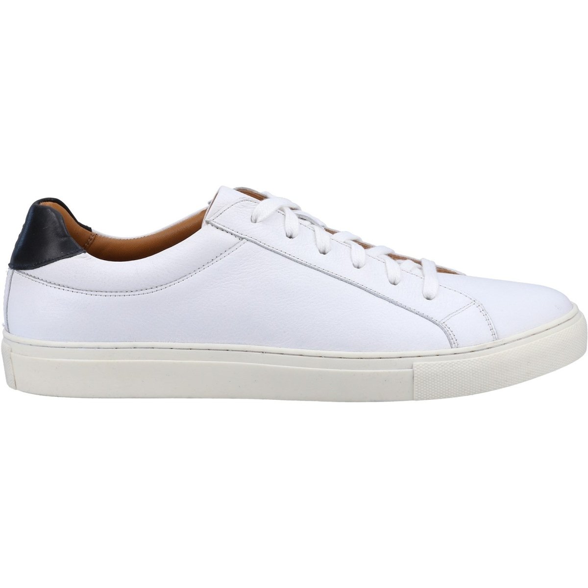 Hush Puppies COLTON Mens Trainers White - Shuperb