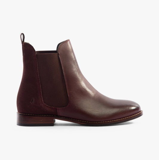 Hush Puppies COLETTE Womens Boots Bordeaux - Shuperb