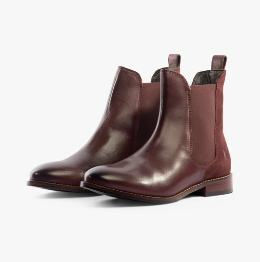 Hush Puppies COLETTE Womens Boots Bordeaux - Shuperb