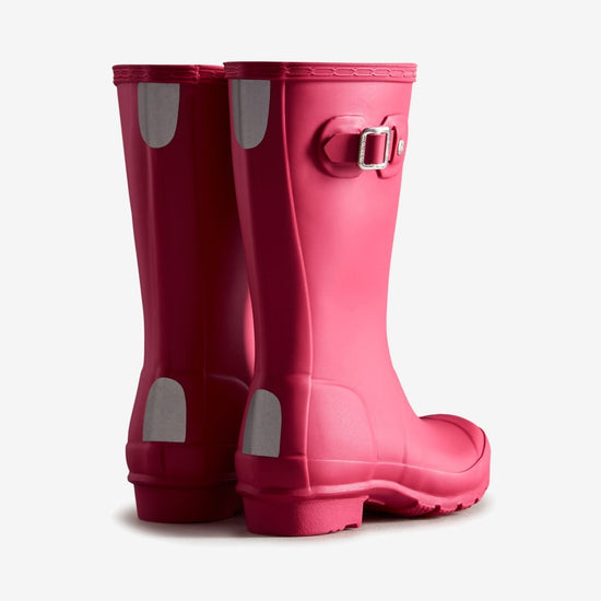 Hunter ORIGINAL Kids Rubber Wellington Boots Pink - Shuperb