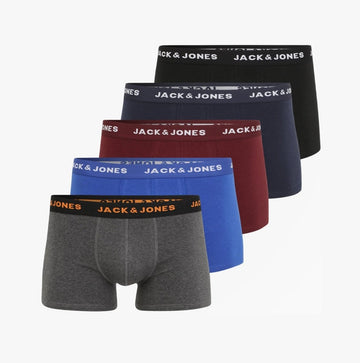 Jack & Jones JACBLACK FRIDAY 5 Pack Trunks Mens Multicoloured - Shuperb