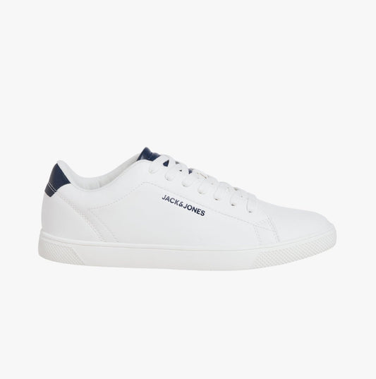 Jack & Jones BOSLEY PU Mens Trainers White - Shuperb