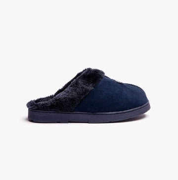 Jo & Joe SNUGGLE Womens Slippers Navy - Shuperb