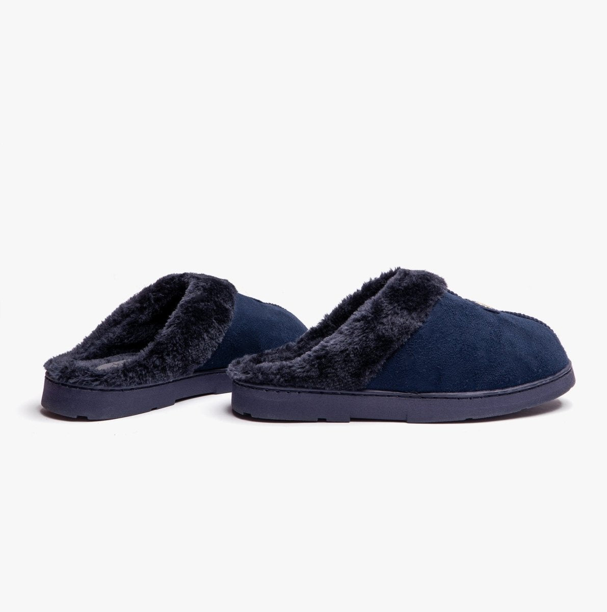 Jo & Joe SNUGGLE Womens Slippers Navy - Shuperb