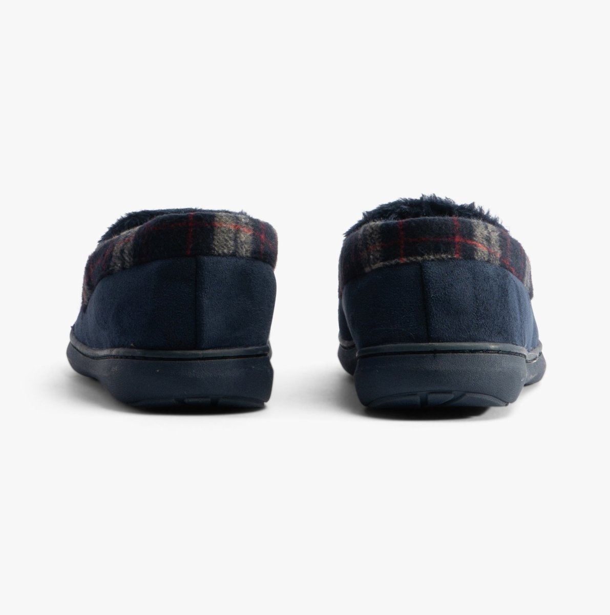 Jo & Joe ST ANDREWS Mens Slippers Navy - Shuperb