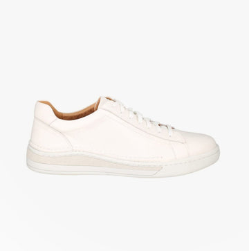 Josef Seibel CLEVE Mens Trainers White - Shuperb