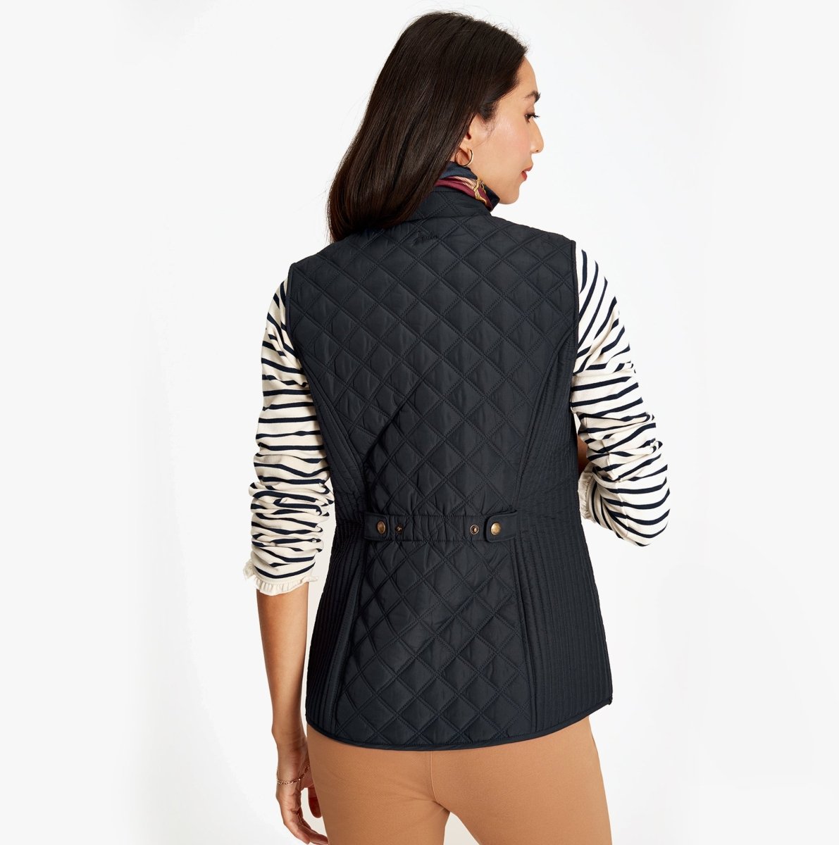 Joules MINX Womens Gilet Dark Navy - Shuperb