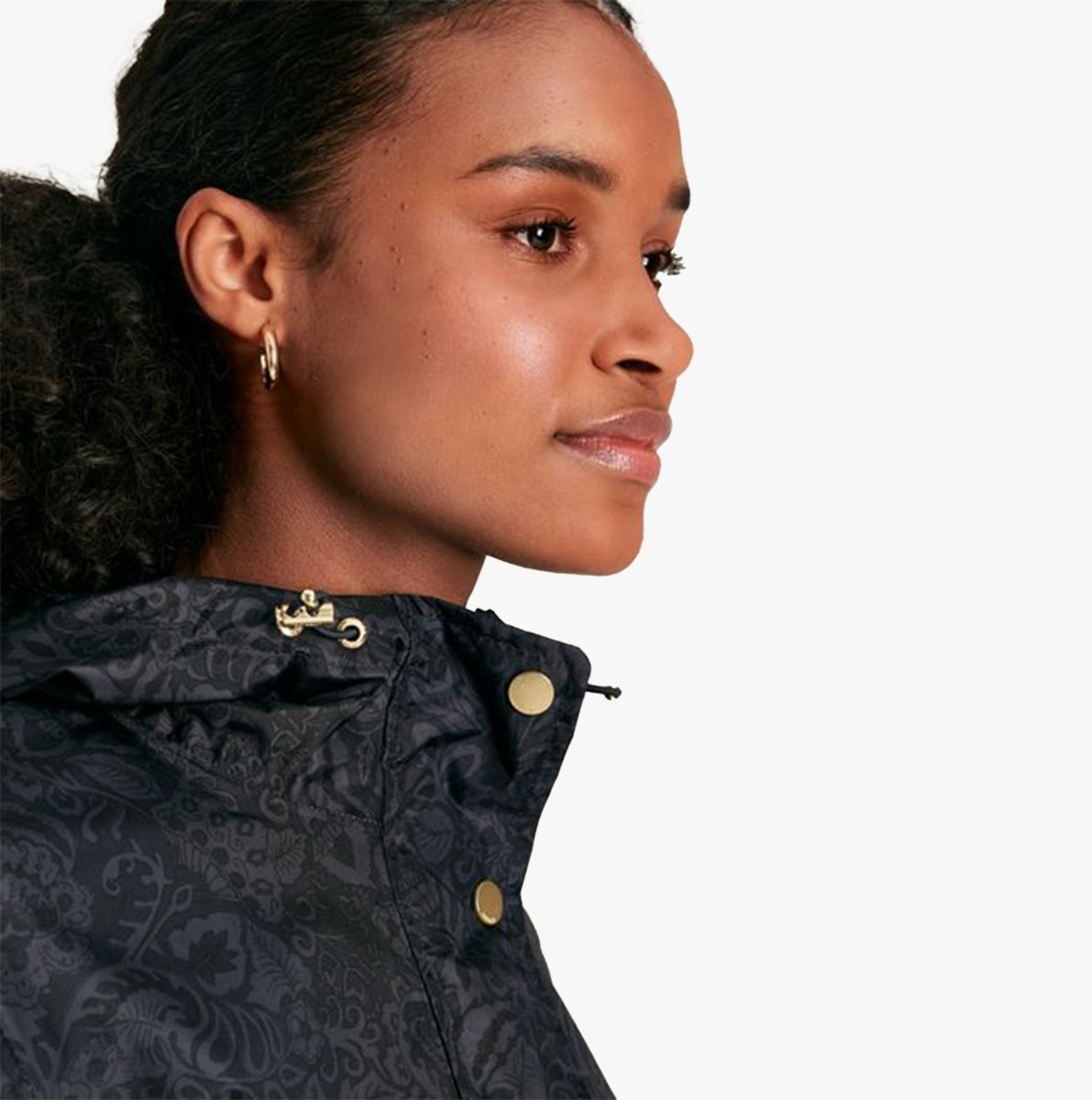 Joules HOLKHAM Womens Coat Navy Floral - Shuperb