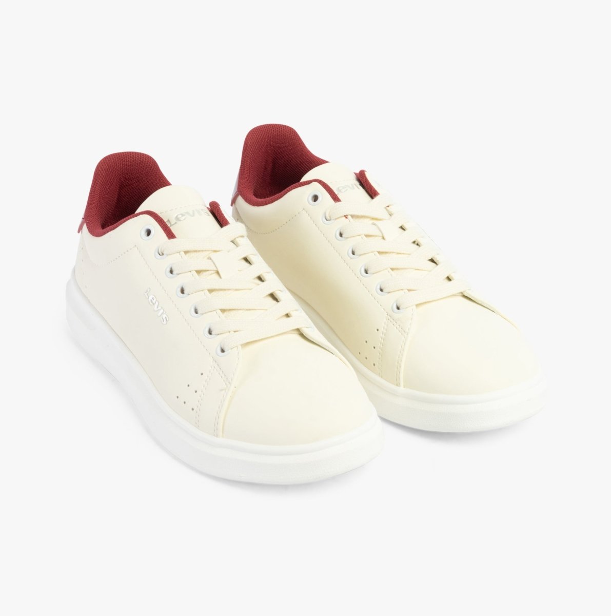 Levi's ELLIS 2.0 Womens Trainers Off White - Shuperb