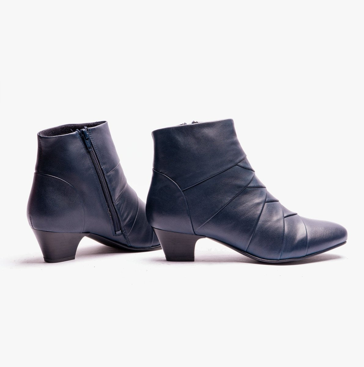 Lotus TARA Womens Ankle Boots Navy - Shuperb