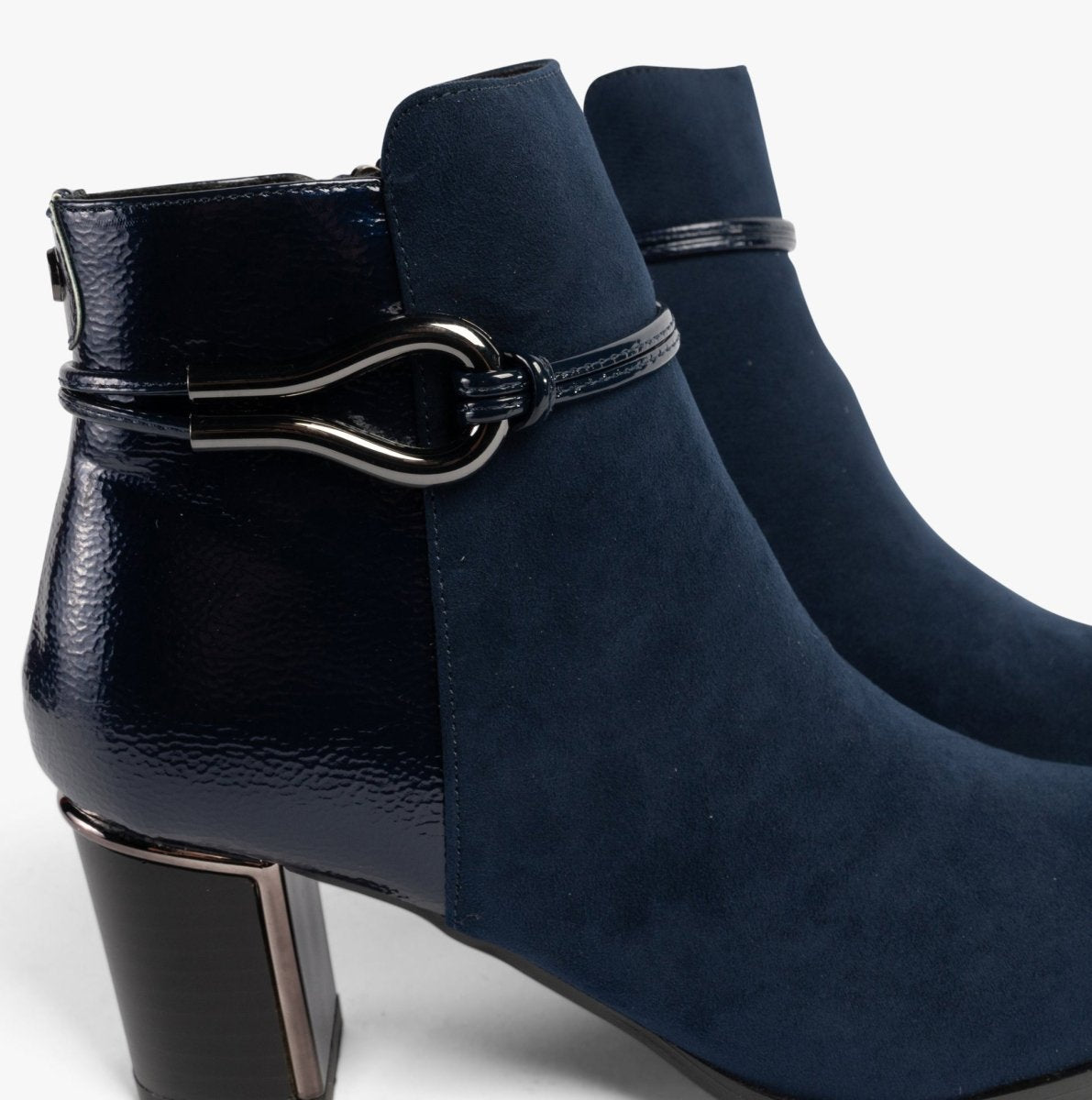 Lotus EBONY Womens Boots Navy - Shuperb