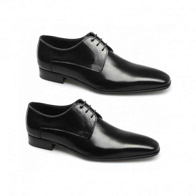 Paco Milan FABIAN Mens Shoes Black - Shuperb