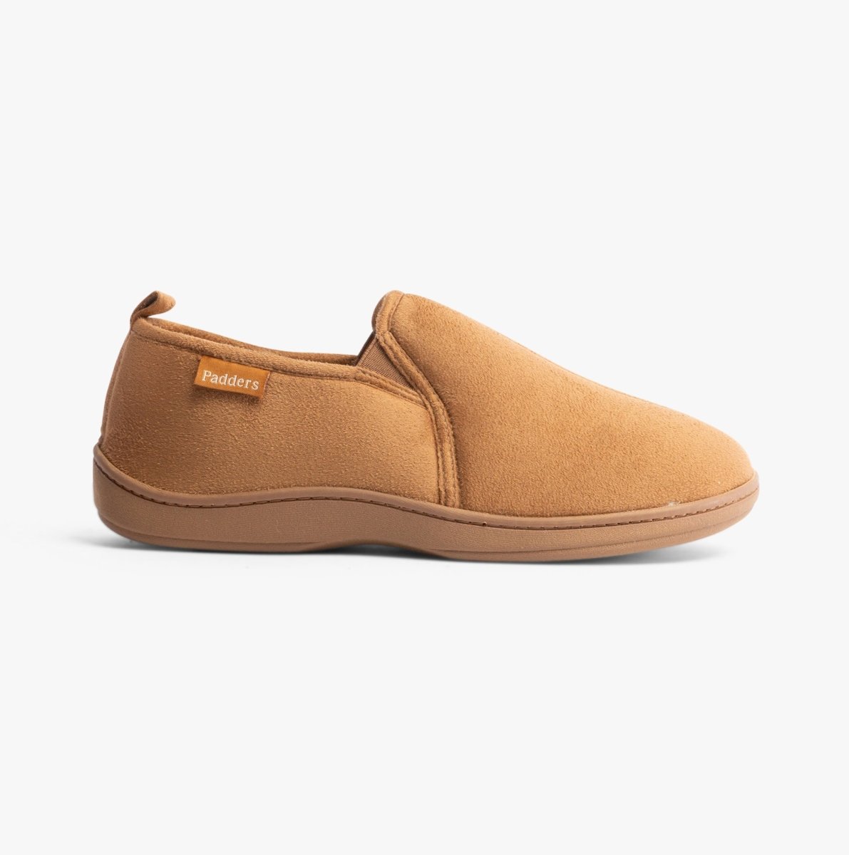 Padders BASIL Mens Slippers Chestnut - Shuperb