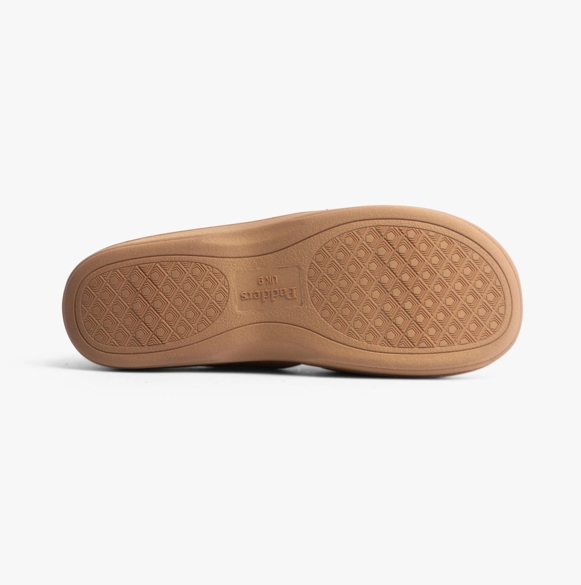 Padders BASIL Mens Slippers Chestnut - Shuperb