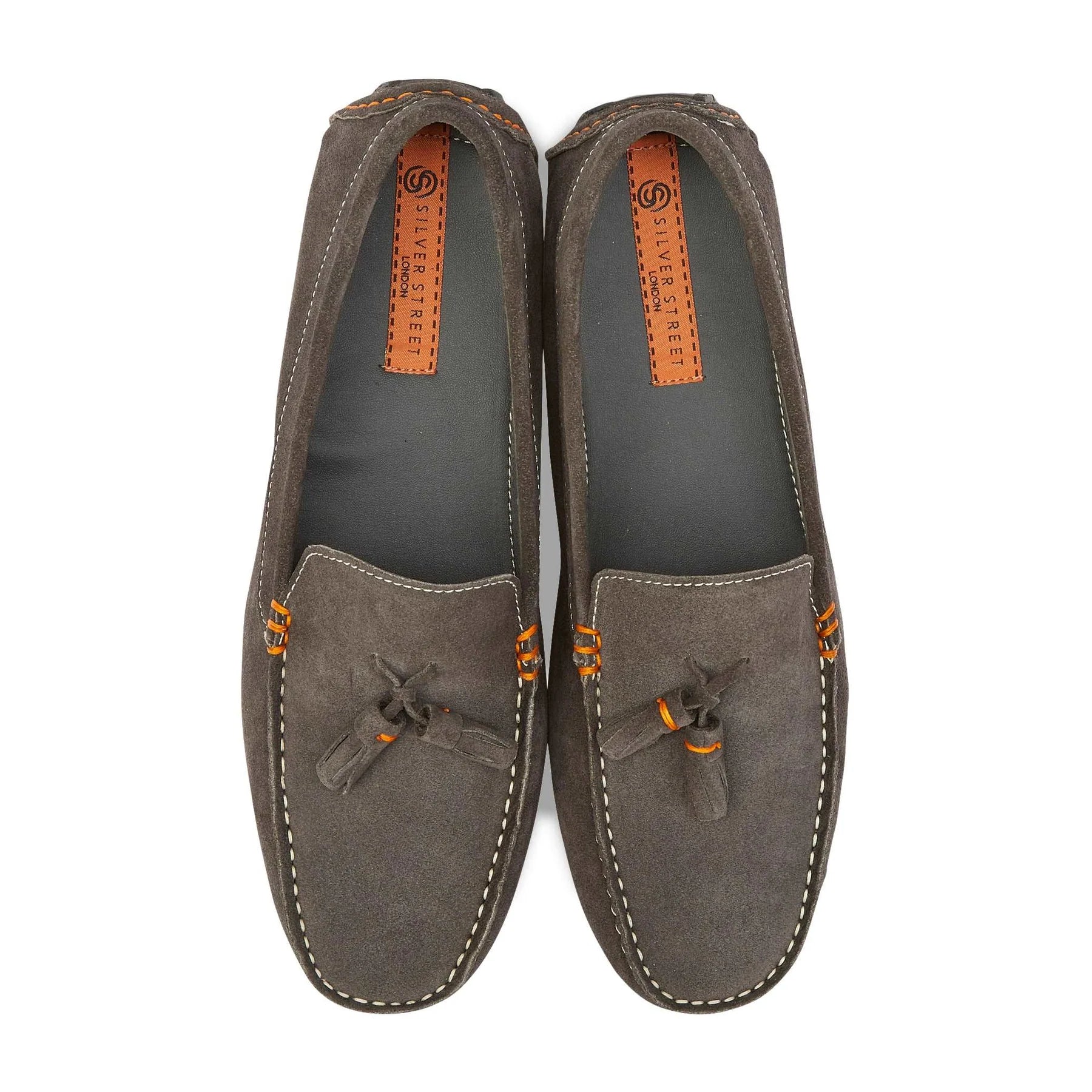 Silver Street London JACKSON Mens Loafers Grey - Shuperb