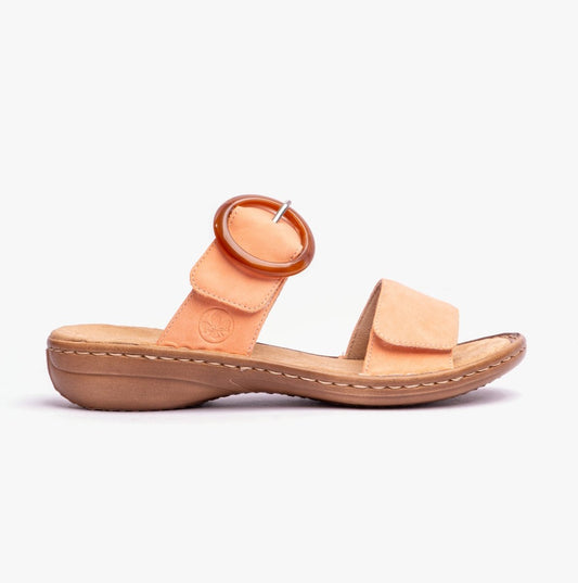 Rieker 60894 - 38 Womens Sandals Orange - Shuperb