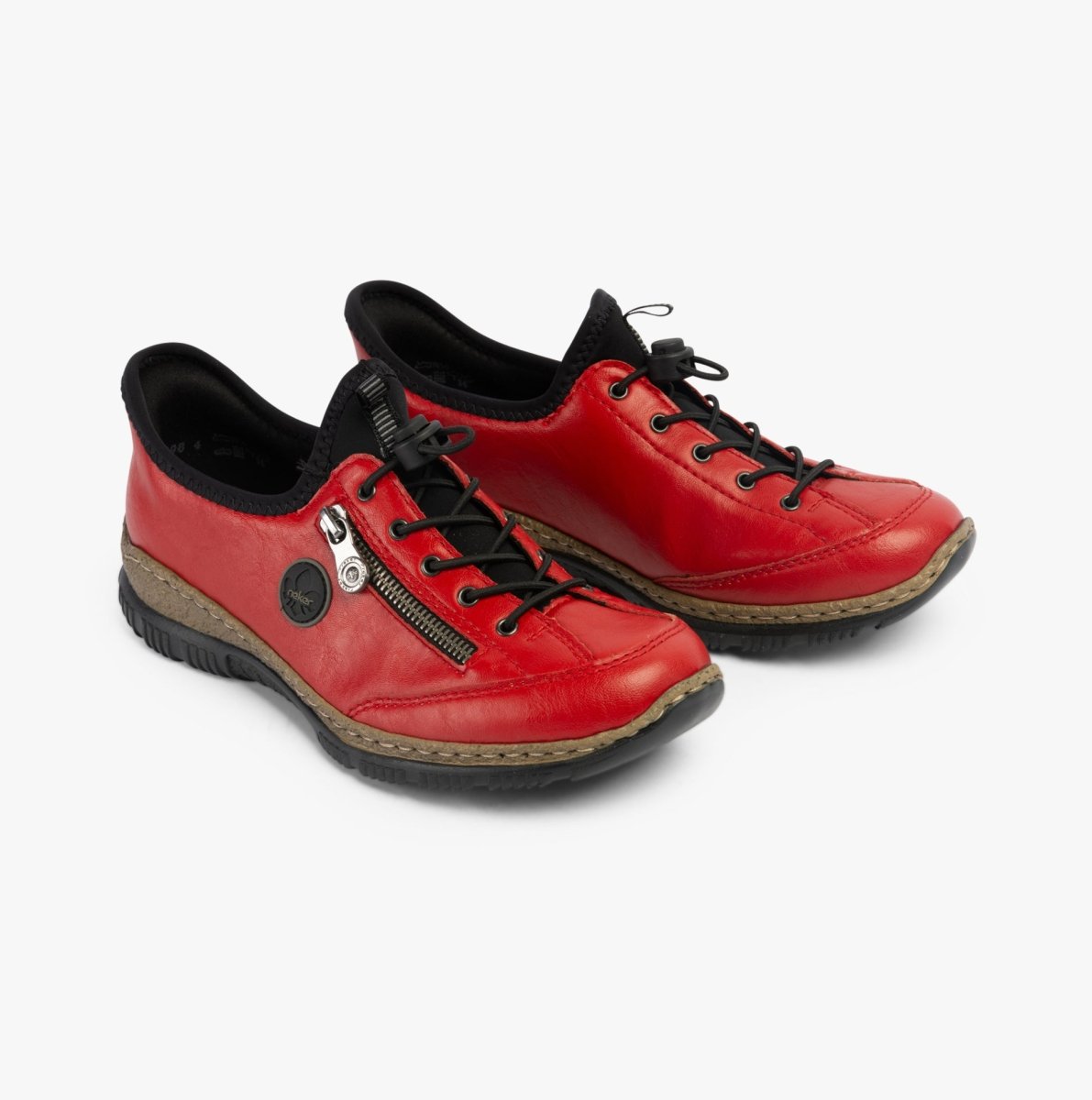 Rieker N3267 - 33 Womens Shoes Red - Shuperb