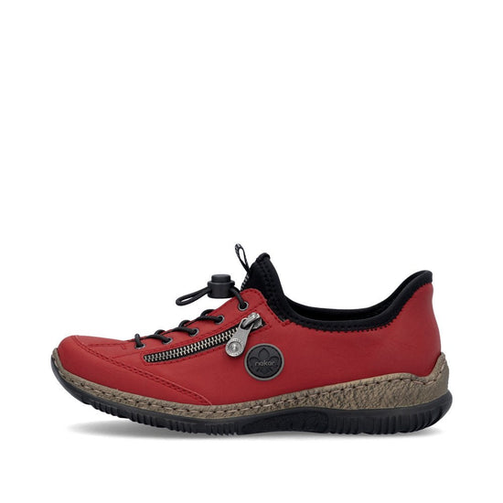 Rieker N3267 - 33 Womens Shoes Red - Shuperb