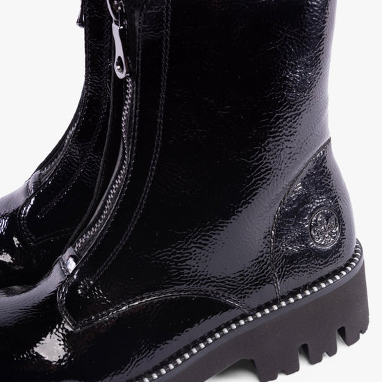 Rieker Y3351 - 00 Womens Boots Black - Shuperb