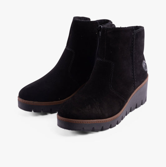 Rieker Y5065 - 00 Womens Boots Black - Shuperb