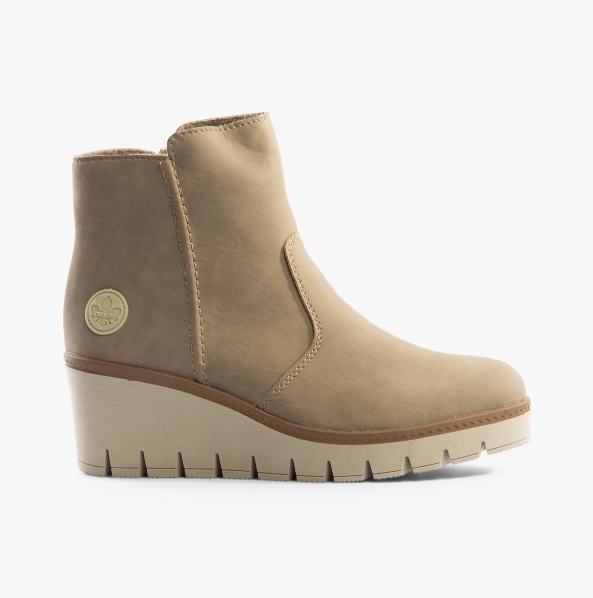 Rieker Y5065 - 64 Womens Boots Beige - Shuperb