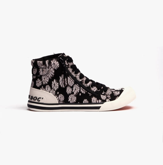 Rocket Dog JAZZIN HI Womens High Tops Black - Shuperb