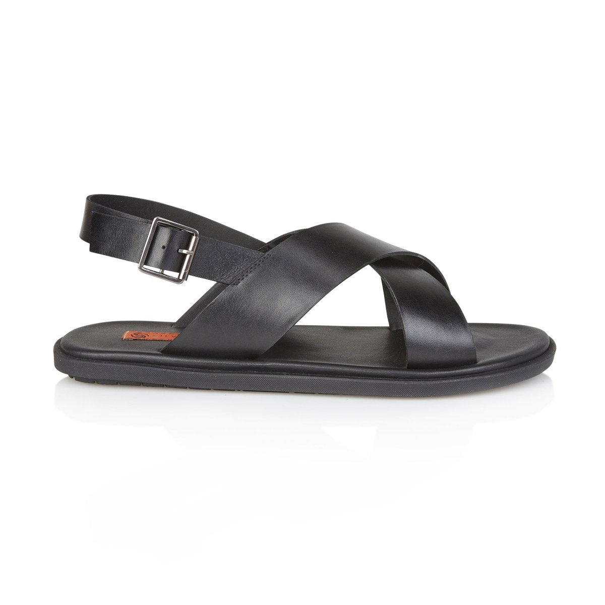 Silver Street London CROYDON Mens Sandals Black - Shuperb