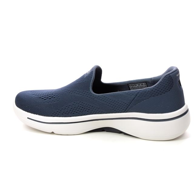 Skechers GO WALK ARCH FIT - IMAGINED Womens Trainers Navy - Shuperb