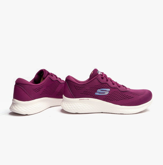 Skechers SKECH - LITE PRO - PERFECT TIME Ladies Lace - Up Plum - Shuperb