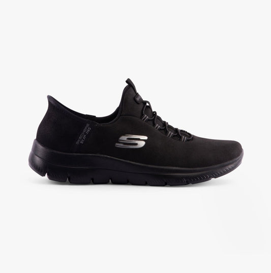 Skechers SUMMITS - UNKNOWN TRAIL Womens Trainers Black - Shuperb