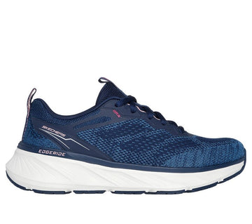 Skechers EDGERIDE - POWER FLOW Womens Trainers Navy/Pink - Shuperb